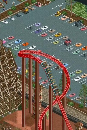 OpenRCT2 Rollercoaster: Canyon Blaster