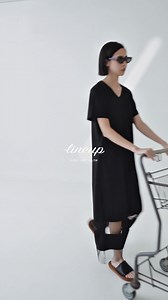 有口袋的洋裝 = 真愛無誤！ 輕盈空氣棉 微挺版型 2XL女孩也能穿得自在不卡肉 日常上班、約會小旅行，一件搞定！ | Line-up wears