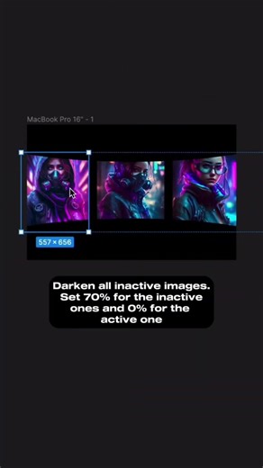 Cyberpunk Slider Animation in Figma ⚡ UI Speedrun Tutorial #figma #uidesign #uxdesign #uiux #tech