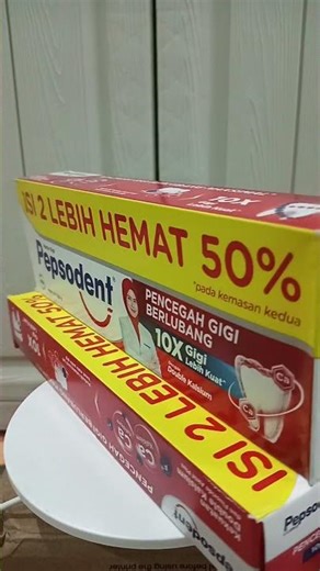 Pepsodent Pencegah Gigi Berlubang Isi 2 | 10X Gigi Lebih Kuat Double Kalsium seharga Rp25.925.