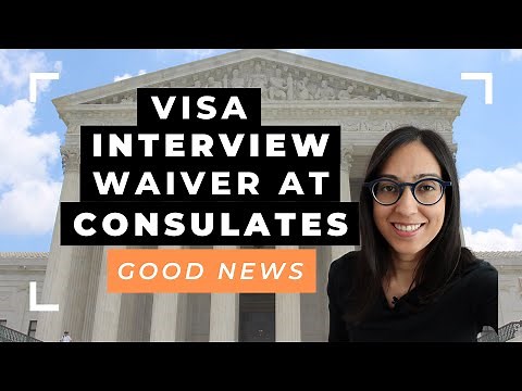 Interview Waiver U.S. Visa | Apply for a non-immigrant visa without an interview (Do you qualify?)