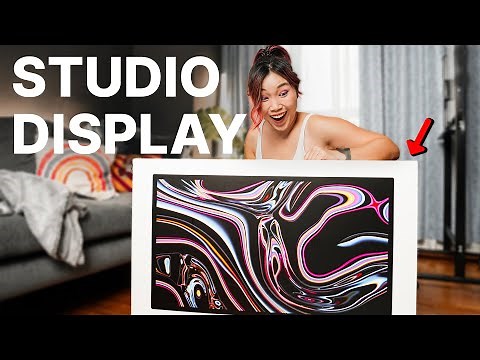 Unboxing the 27”, 5K Apple Studio Display! (setup guide + why i got it)