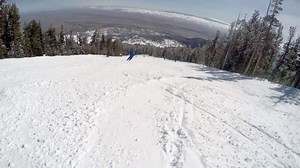 7.4K views · 276 reactions | ☀️Sunny spring turns on Lazy M, top to bottom.☀️ | Red Lodge Mountain | Facebook