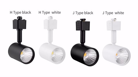 mirrea 12 Pack LED Track Lighting Heads Compatible with Single Circuit H Type Rail Ceiling Spotlight for Accent Task Wall Art Exhibition Lighting 6.5W 3000K Warm White 24° Black Painted