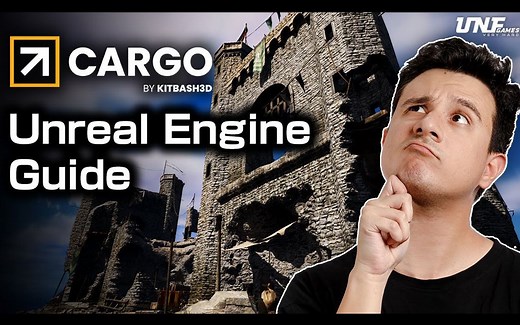 cargo - 将 KitBash3D模型连接到虚幻引擎5
