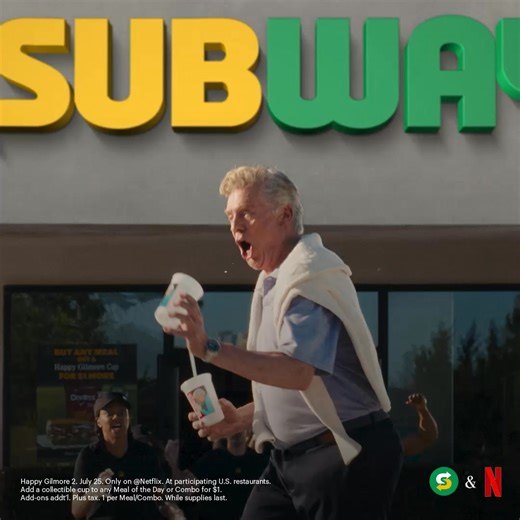 Happy’s back! With a deal so good even Shooter’s on board. Make any meal a Happy Gilmore Meal for just $1 more. | Subway