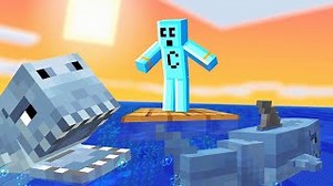 296K views · 10K reactions | Minecraft but it's Only One Raft Playing Minecraft while there's Only One Raft brings a whole new challenge to the game! #Minecraft #But #one #Craftee #gaming | Craftee | Facebook