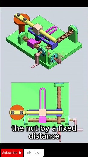 Lead Screw Explained | Turning Rotation into Precision #gear #linearmotion