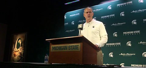 Mark Dantonio explains what he saw from Rocky Lombardi