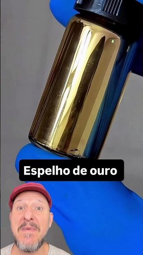 Golden mirror
