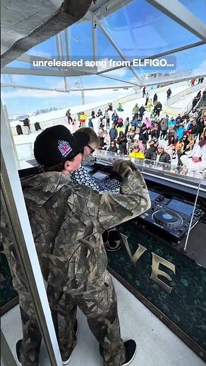 When the Youngest DJ of Tomorrowland Winter 2026 ELFIGO joined his friend CharlesB on stage 🔥🔥🔥