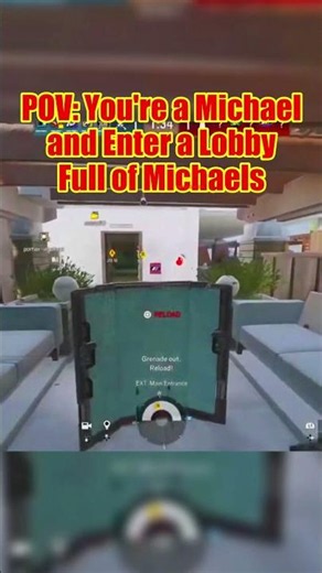 You're a Michael and Enter a Lobby Full of Michaels