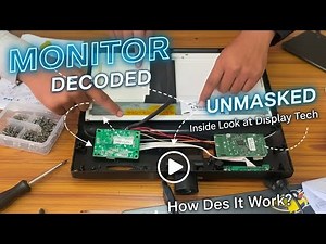 How does a monitor work ? Explained