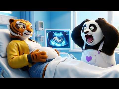 Po & Shifu Care for Tigress’ Big Surprise! Baby Reveal 😲✨ | KUNG FU PANDA 3D ANIMATION