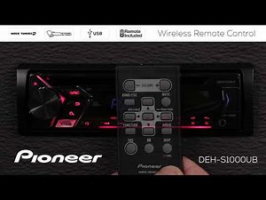 How To - DEH-S1000UB - Wireless Remote Control
