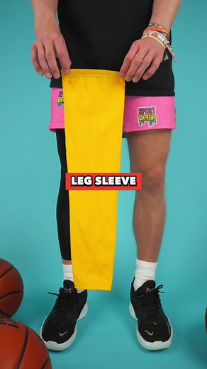 BEST BASKETBALL LEG SLEEVE 🏀🔥💯 - Our Iso Compression Leg Sleeve is a must have accessory for this szn! We designed them with the most comfortable fabric. And they actually stay up on your leg without sliding down 💪 - Our brand name is Court Candy! We sell basketball accessories such as Leg Sleeves, Arm Sleeves, Calf Sleeves, and even Single-Leg Tights! Everything you need to Look Sweet on the court this season 🏀🍭🔥 #basketball #nba #fyp #viral