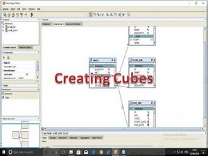 Creating Cubes in Oracle 11g (DW pracs)