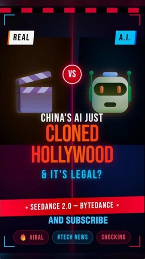 ByteDance's AI Just Broke Hollywood — Disney & Paramount Are Furious 😱 #Seedance #AI