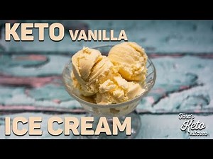 Keto Vanilla Ice Cream (1 Net Carb; 2 Total Carb) | Sugar-Free, No Raw Eggs