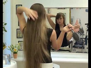 6081 shampoo forward wash backward wash long hair wetset hannover TRAILER