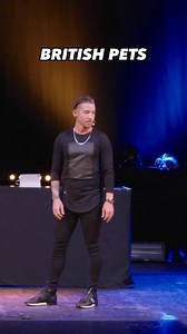 A scene from one of my last shows, live in London! I hope you’re ready for 2024! I love me a British Pet! 🤣 🐕 #live #standup #comedy 🇬🇧 | Kevin Fraser