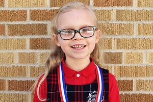 Hopkins Girl Wins National Handwriting Contest