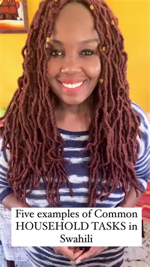 Learn Common Household Tasks in Swahili Easily