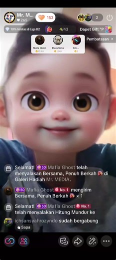 Celebrating New Year with Koko from Mafia Ghost