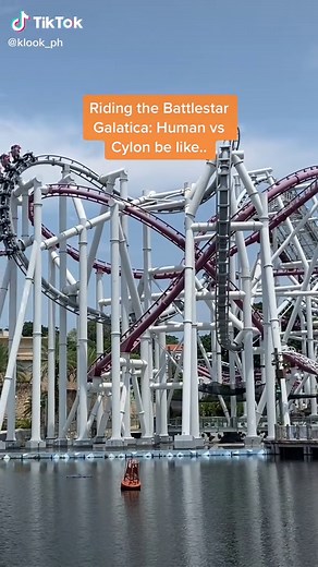 Experience the Thrill: Battlestar Galactica Human vs Cylon Roller Coaster
