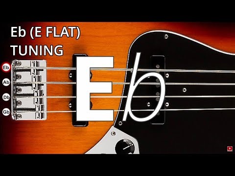 BASS GUITAR | E FLAT TUNING (HALF STEP DOWN FROM STANDARD)