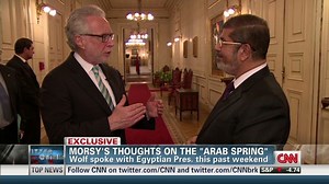 Morsy: 'When you change it takes time'