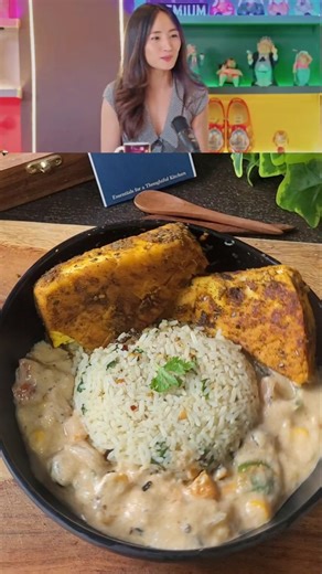 Chum Darang Favorite Viral Herb Rice Bowl Recipe😍#shorts #rice #recipe