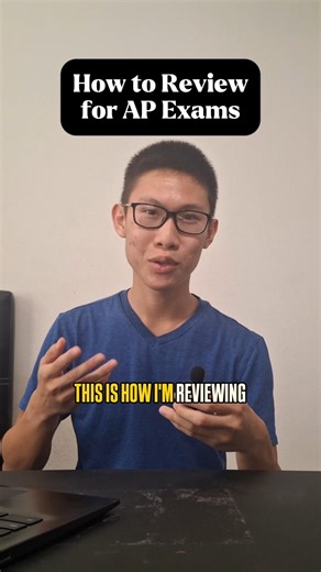 Study for AP Exams like THIS