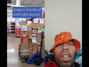 Walmart overnight stocker grind 🤑🤑💰
