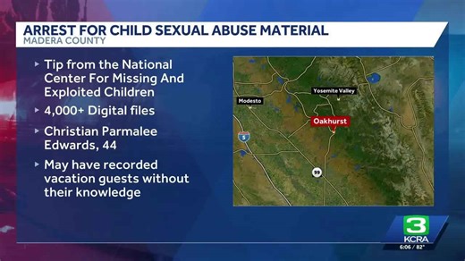 California man arrested for allegedly recording guests at vacation rental