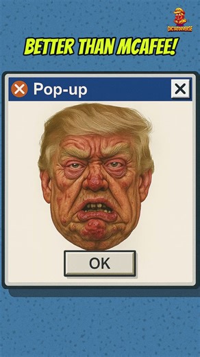 The Trump Virus on Your PC 💻⚠️ | DictatorVerse Malware in Chief #shorts #shortsfeed