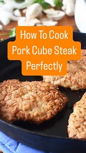 1.1K views · 12 reactions | Love pork? You’ll LOVE pork cube steak! It’s lean but super-tender. Here’s how to cook itperfectly Comment  “recipe” and I’ll send you the recipe pronto. https://cookthestory.com/how-to-cook-pork-cube-steak-perfectly/ #porkrecipes #porklovers #theotherwhitemeat #easydinner #porkcutlet | Cook the Story | Facebook