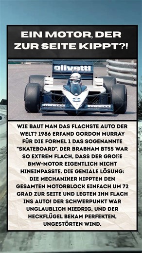 Brabham BT55: Der legendäre Skateboard-Rennwagen 🛹🏁