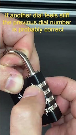 Decoding a Combination Padlock