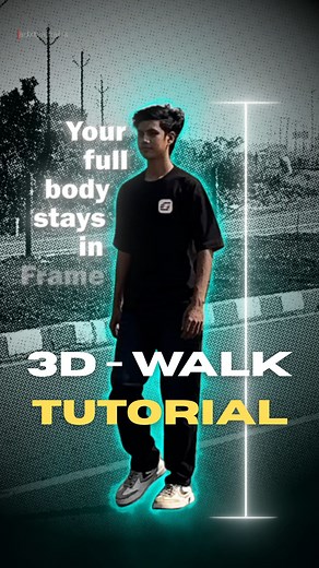 Aditya Raj 🍂 on Instagram: "✨ “Here’s the complete tutorial you all asked for — explained super simply.” ✨ If you’ve ever wondered how to make 3D effect in After Effects, how to move around in 3D After Effects, or how to do 3D camera tracking, this reel is your step-by-step guide. I’m showing you exactly how I created this scene, from shooting to final glow effects — so you can recreate the same cinematic 3D motion in your edits too. First, shoot your clip properly and make sure your full body 
