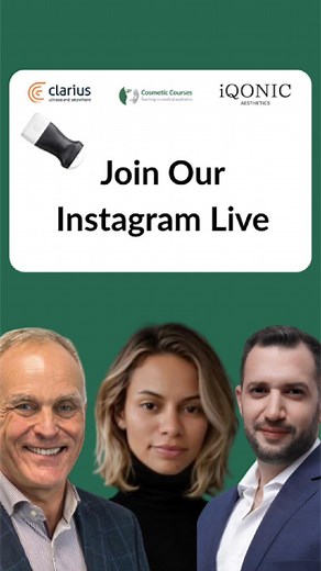 Join us Sunday 9th at 18:00 for an exclusive Instagram Live hosted by...