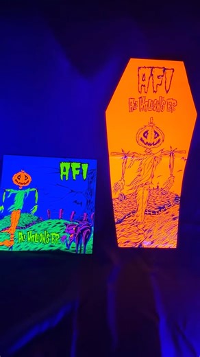 This one still makes the undead dance. #AFI's All Hallows E.P dropped this week in 1999, giving us three originals and a Misfits cover for all the thrills and chills. Pick up your orange LP at the link below! 🔗 https://found.ee/All-Hallows-LP | Nitro Records