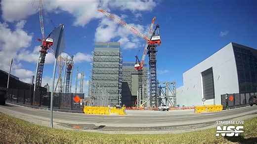 A mystery structured labeled "SpaceX Development Test "Ibeproofin" rolled towards Pad 2 from the Production Site at Starbase, it remains to be seen what SpaceX plans to use this for. we will keep an eye on it on NASASpaceflight Starbase Live | NASASpaceflight.com