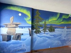 Our new Churchill Theme Kids Suite is all set and ready to take reservations! Here are a few photos of the wall art. The room is set with two bunk beds, and a game console for the kids’ room! #Winnipeg | Victoria Inn Hotel & Convention Centre Winnipeg