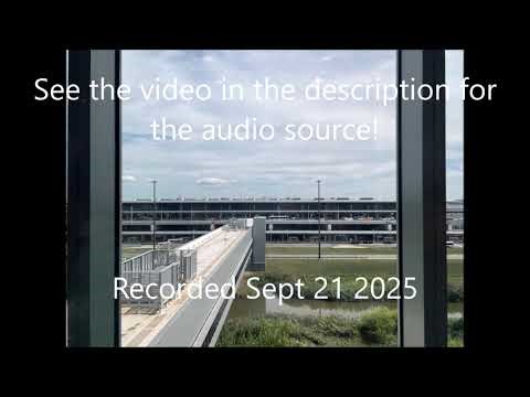 Airport Chime of Newark Airport New Terminal A and LaGuardia Airport New Terminals 9-21-2025