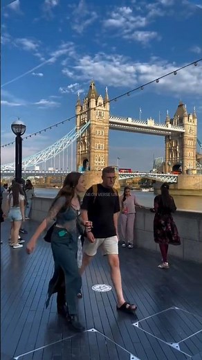 🗼 Tower Bridge London 🇬🇧 | The Most Beautiful Landmark in England | 4K Travel Walk
