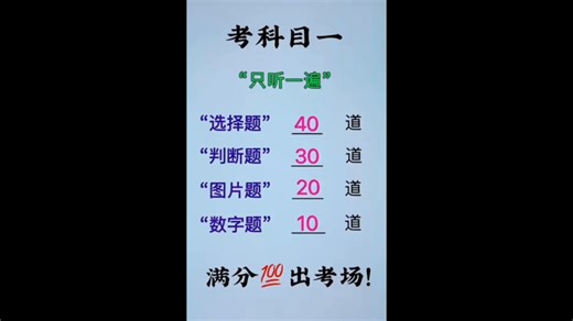科目一 “选择题”“判断题”“图片题”“数字题” 合集