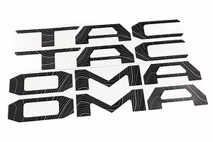 2024 Toyota Tacoma Topographic Tailgate Letters Stickers Decals Emblem Logo - Etsy
