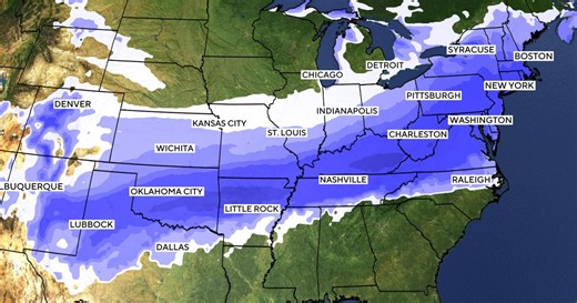 Biggest snowstorm in years set to hit millions