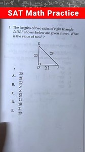 Basic Trigonometry ‼️💪🤯 Your SAT/ACT Math Tutor ‼️ Looking for Math problems and questions? Here's a bunch of free resources for you to test your math skills.. #kenyousee #SATmathpractice #GSCEmathpractice #ACTmathpractice #review #mathreview #math #mathematics #maths #mathfun #mathtutor #mathgenius #mathhelp #mathtrick #MathHacks #mathskills #mathreels #mathgeniusinmaking #tricks #hacks #educational #lessons #education #learn #learning #educate #study #student #Subject #reels #reelsfb #reelsv